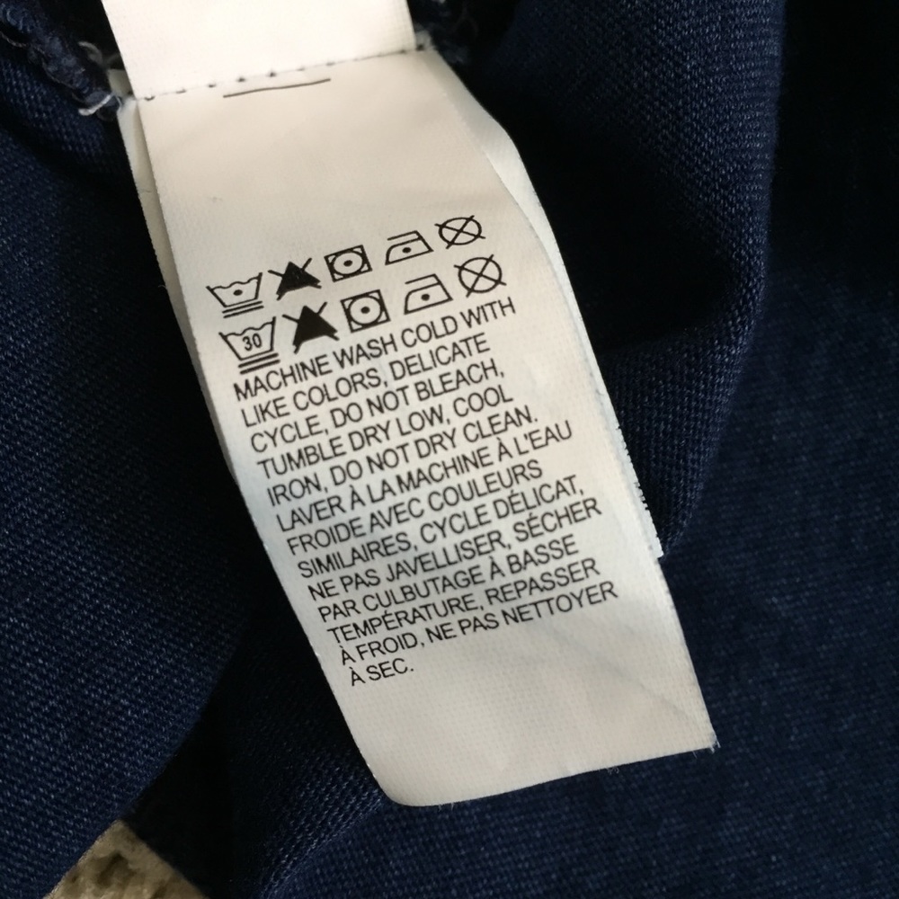 Lucky Brand Denim Colored Top! ๐ - Picture 6 of 6